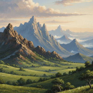 ethiopian landscape painting